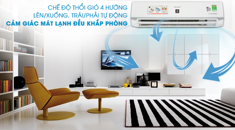 Máy lạnh Sharp Inverter 2 HP AH-XP18WMW