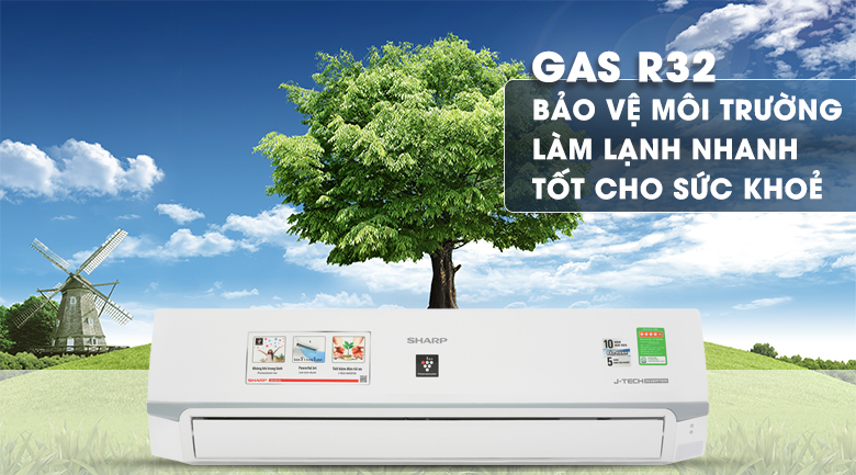 Máy lạnh Sharp Inverter 2 HP AH-XP18WMW