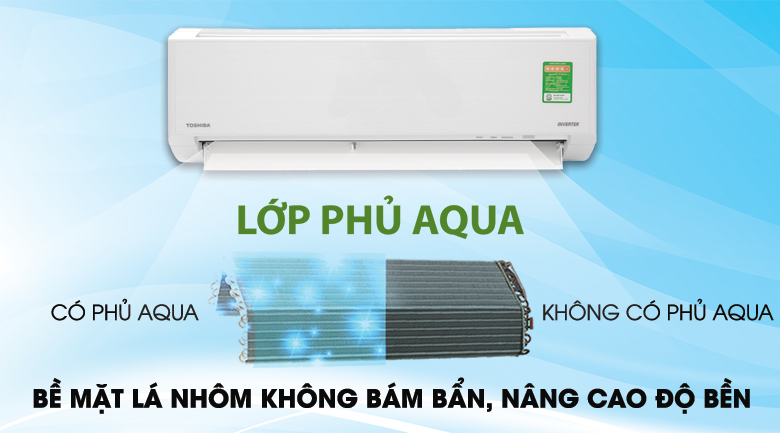 Magic Coil - Máy lạnh Toshiba Inverter 1 HP RAS-H10D1KCVG-V