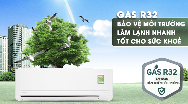 Máy lạnh Toshiba Inverter 1 HP RAS-H10XKCVG-V