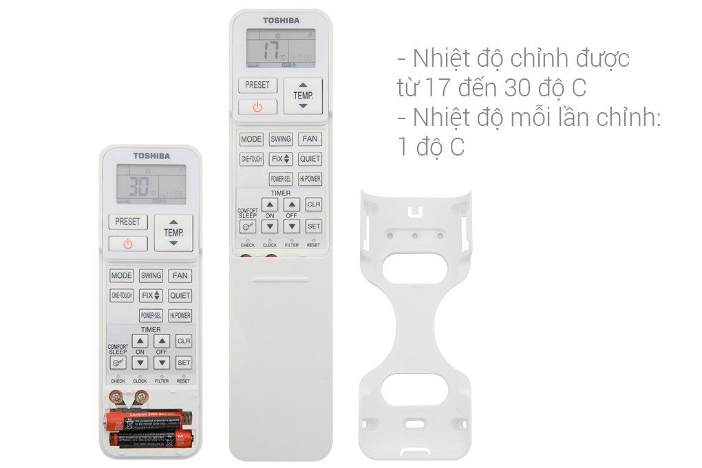 Máy lạnh Toshiba Inverter 1 HP RAS-H10XKCVG-V Màu Trắng