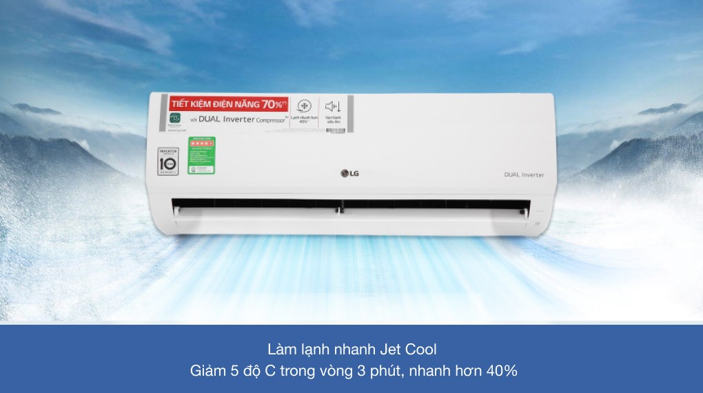 Máy lạnh LG Inverter 1 HP V10ENH