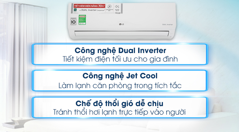 Máy lạnh LG Inverter 1 HP V10ENH - 14