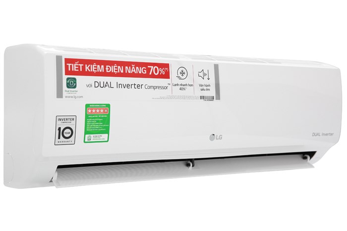 Máy lạnh LG Inverter 1 HP V10ENH Màu Trắng