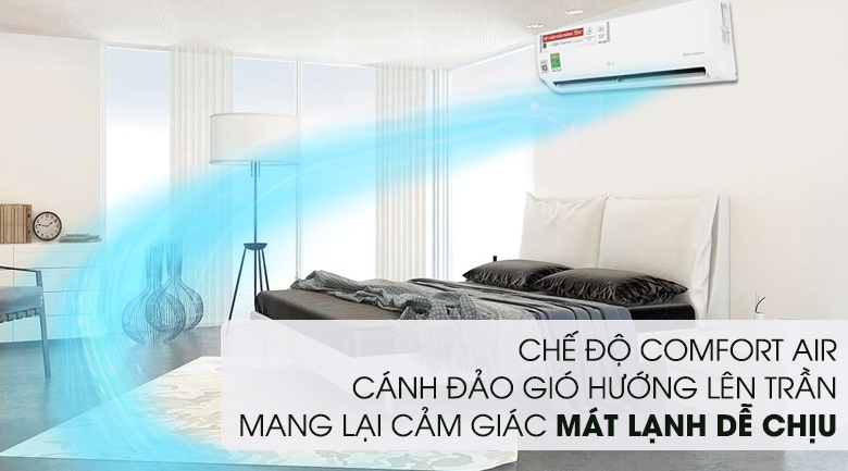 Comfort Air - Điều hòa LG Inverter 9200 BTU V10APH