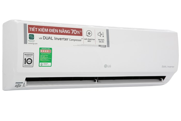 Máy lạnh LG Inverter 1 HP V10APH Màu Trắng
