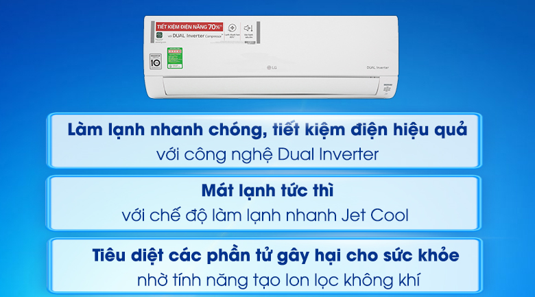 Máy lạnh LG Inverter 1.5 HP V13APH