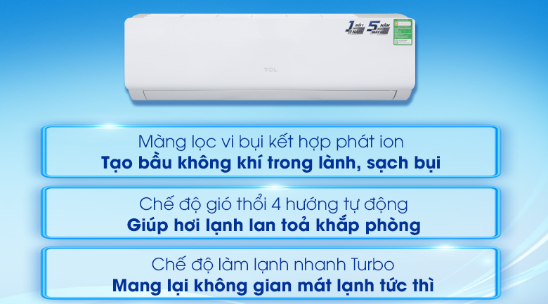 Máy lạnh TCL 1 HP TAC-N09CS/KC41 - 19