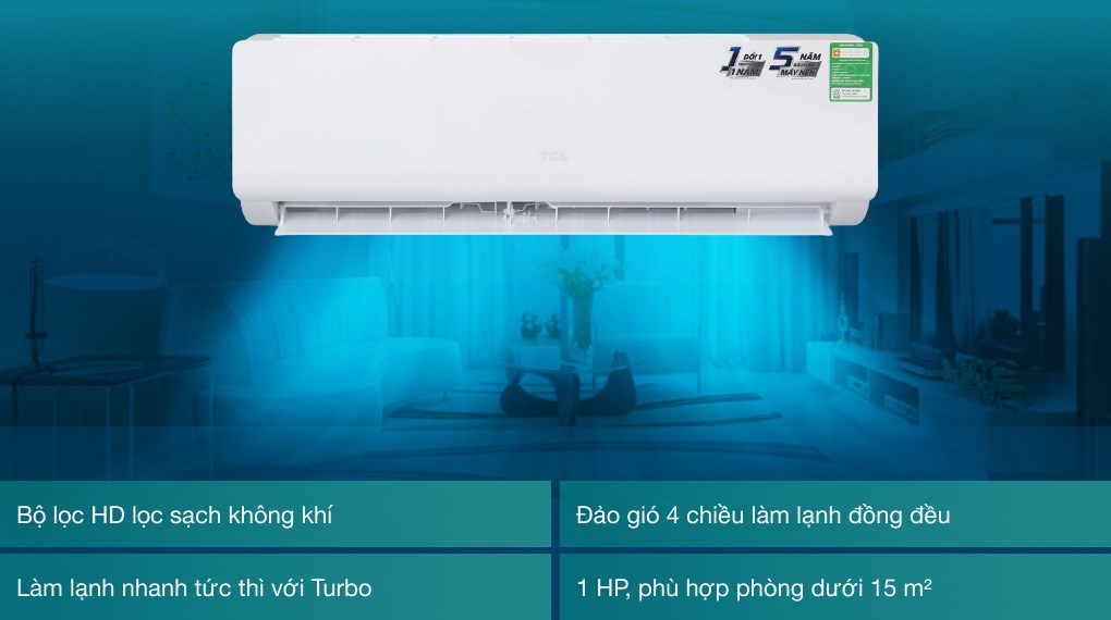 Máy lạnh TCL 1 HP TAC-N09CS/KC41