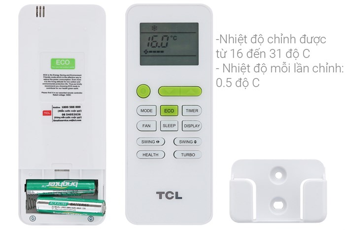 Máy lạnh TCL Inverter 1.5 HP TAC-13CSI/KE88N Màu Trắng