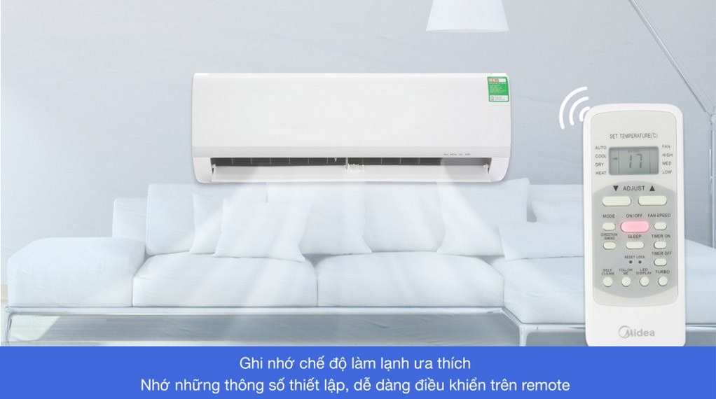 Máy lạnh Midea 1 HP MSAF-10CRN8