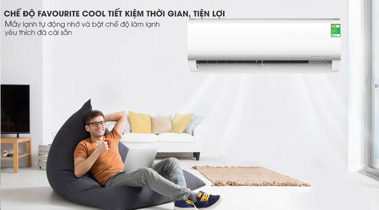 Favorite Cool - Máy lạnh Midea 1 HP MSAF-10CRN8 