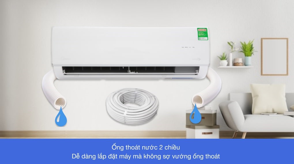 Máy lạnh Midea Inverter 1.5 HP MSAF-13CRDN8