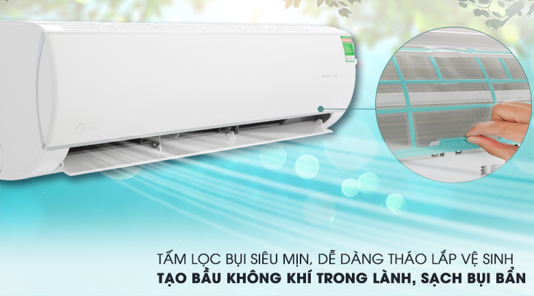 Máy lạnh Midea Inverter 2 HP MSAF-18CRDN8
