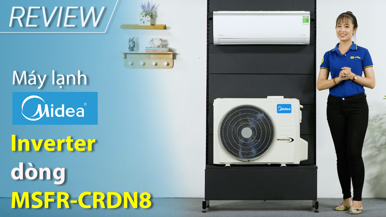 Máy lạnh Midea Inverter 1.5 HP MSFR-13CRDN8