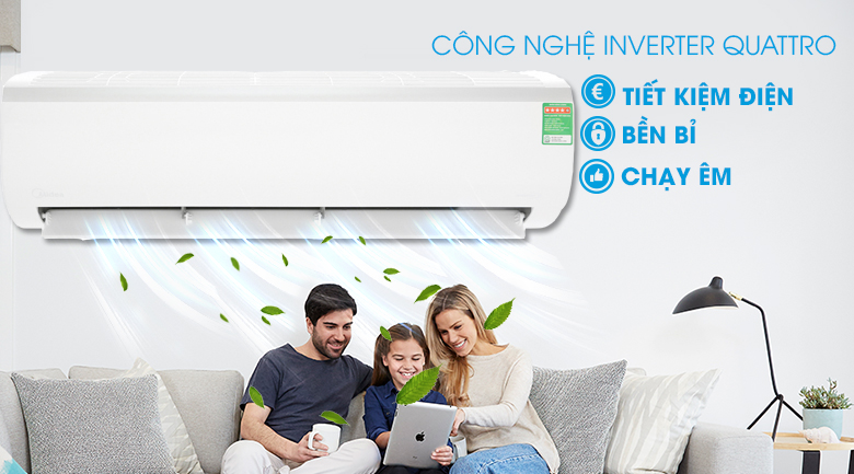 Máy lạnh Midea Inverter 2 HP MSFR-18CRDN8