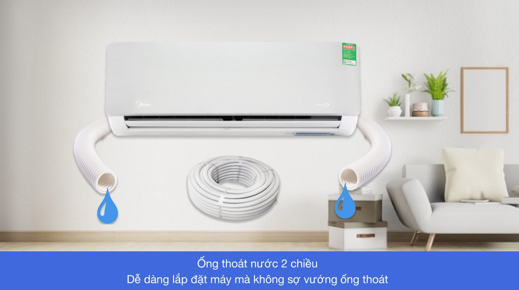 Máy lạnh Midea Inverter 1 HP MSAB-10CRDN8