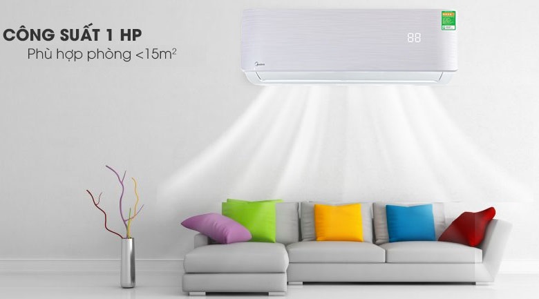 Máy lạnh Midea Inverter 1 HP MSAB-10CRDN8