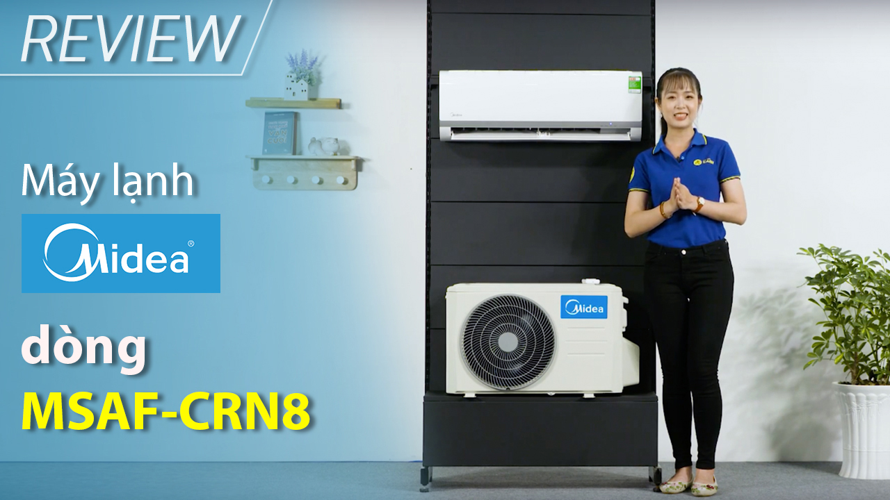 Máy lạnh Midea 1.5 HP MSAF-13CRN8, giá rẻ, chính hãng