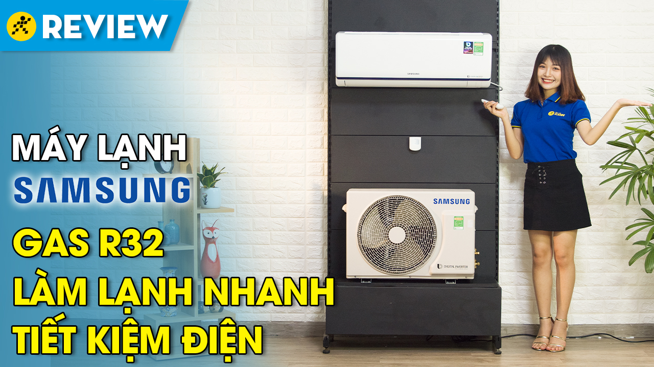Máy lạnh Samsung Inverter 1 HP AR10RYFTAURNSV
