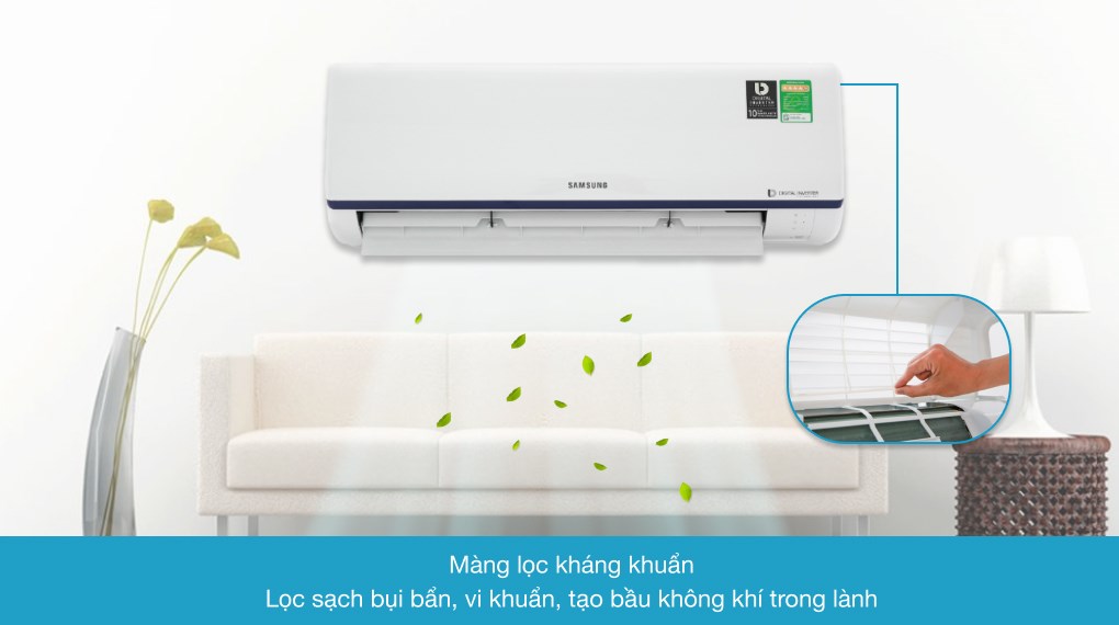 Máy lạnh Samsung Inverter 1 HP AR10RYFTAURNSV