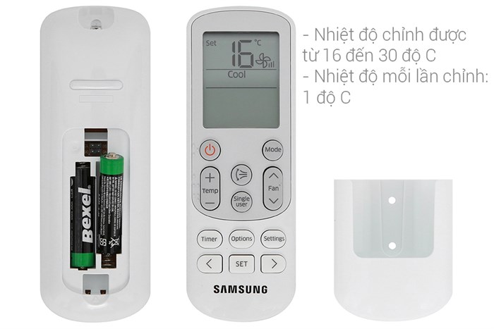 Máy lạnh Samsung Inverter 1 HP AR10RYFTAURNSV Màu Trắng