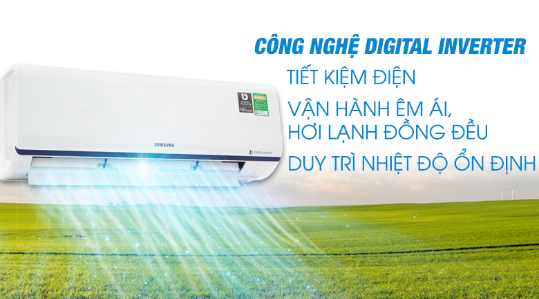 Công nghệ Digital Inverter - Điều hòa Samsung Inverter 12000 BTU AR13RYFTAURNSV