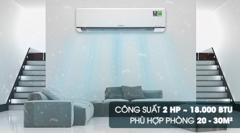 Máy lạnh Samsung Inverter 2 HP AR18RYFTAURNSV