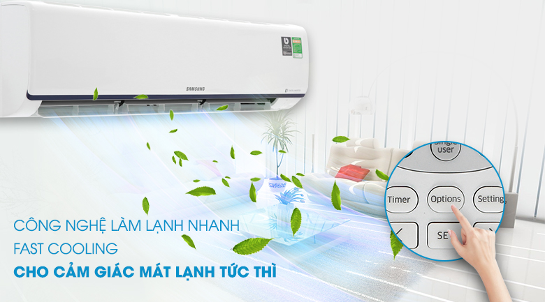 Máy lạnh Samsung Inverter 2 HP AR18RYFTAURNSV