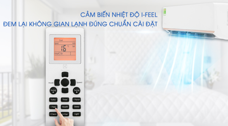 Cảm biến iFeel - Máy lạnh Electrolux Inverter 1 HP ESV09CRR-C2