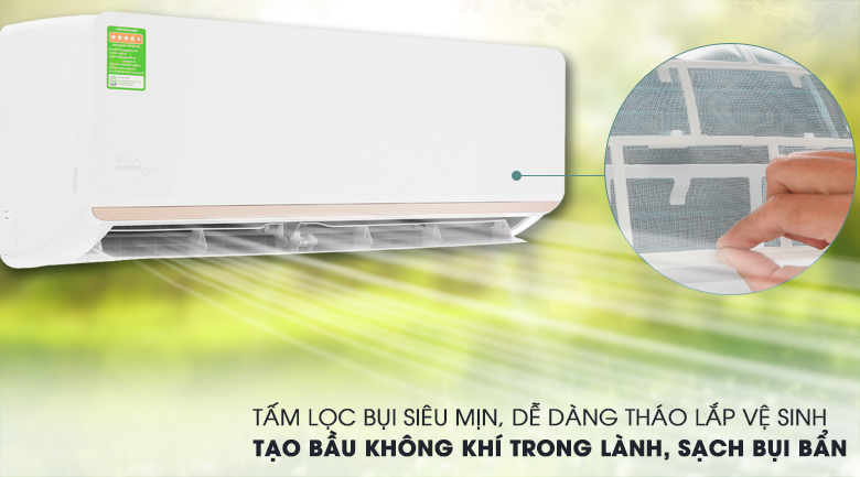 Lọc bụi HD - Máy lạnh Electrolux Inverter 1 HP ESV09CRR-C2