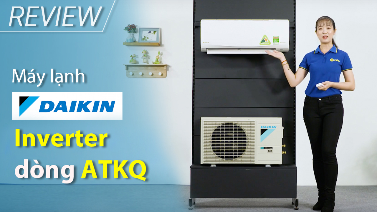 Điều hòa Daikin Inverter 11900 BTU ATKQ35TAVMV