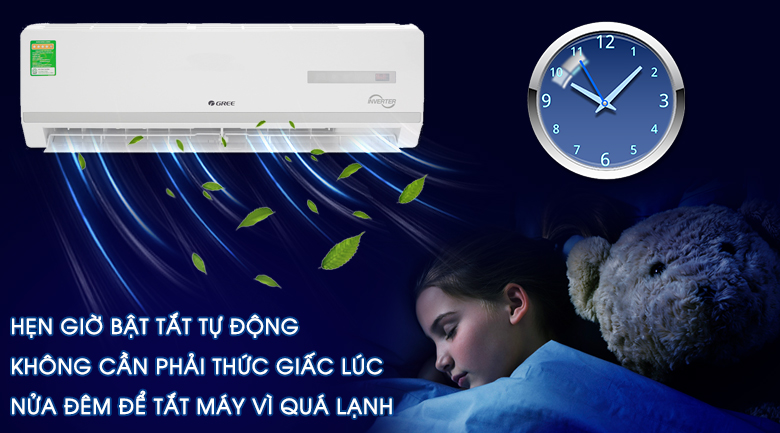Máy lạnh Gree Inverter 1 HP GWC09WA-K3D9B7I