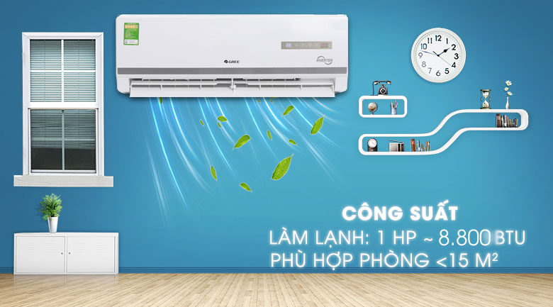 Máy lạnh Gree Inverter 1 HP GWC09WA-K3D9B7I