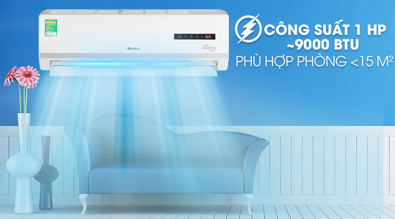 Máy điều hòa 2 chiều Gree Inverter 1 HP GWH09WA-K3D9B7L - 17