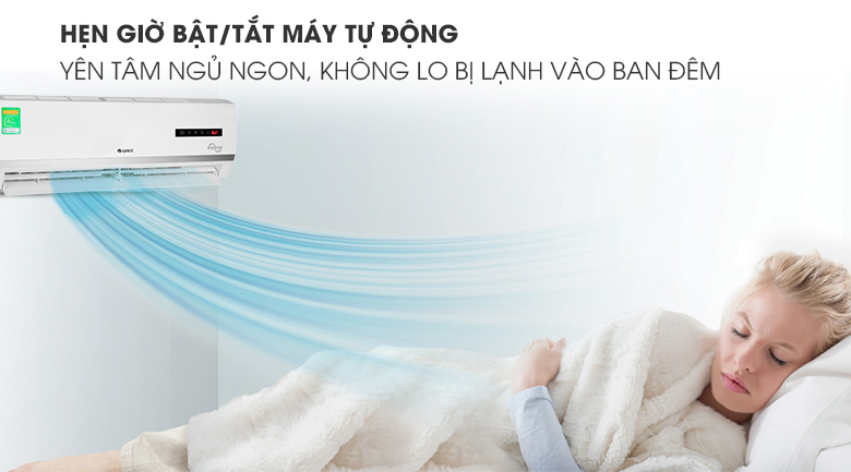 Máy điều hòa 2 chiều Gree Inverter 1 HP GWH09WA-K3D9B7L - 11