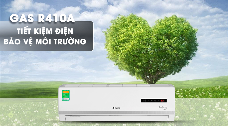 Máy điều hòa 2 chiều Gree Inverter 1 HP GWH09WA-K3D9B7L - 13