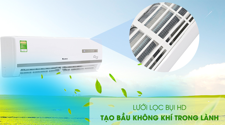 Máy điều hòa 2 chiều Gree Inverter 2 HP GWH18WC-K3D9B7N