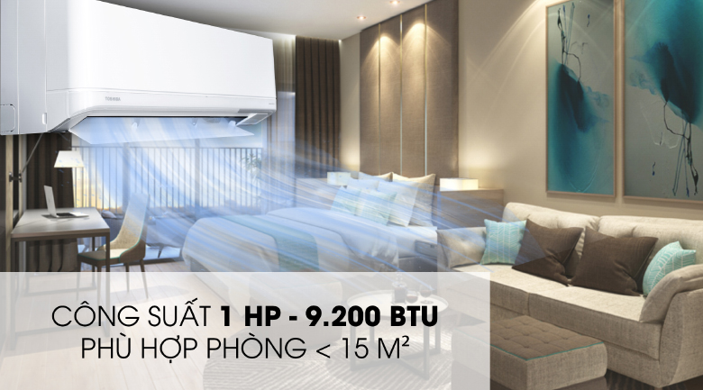Máy lạnh Toshiba Inverter 1 HP RAS-H10J2KCVRG-V - 9
