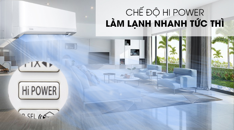 Máy lạnh Toshiba Inverter 1 HP RAS-H10J2KCVRG-V - 6