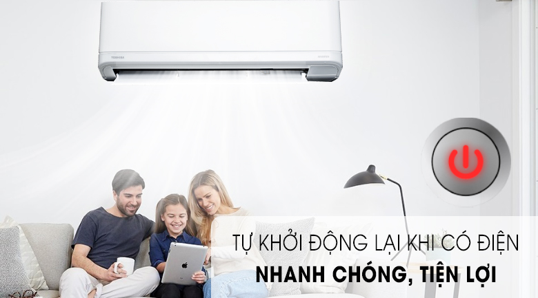 Máy lạnh Toshiba Inverter 1 HP RAS-H10J2KCVRG-V - 8