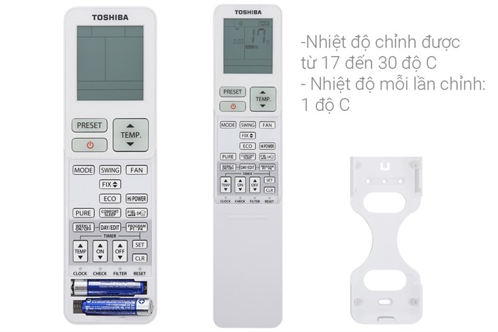 Máy lạnh Toshiba Inverter 1 HP RAS-H10J2KCVRG-V Màu Trắng