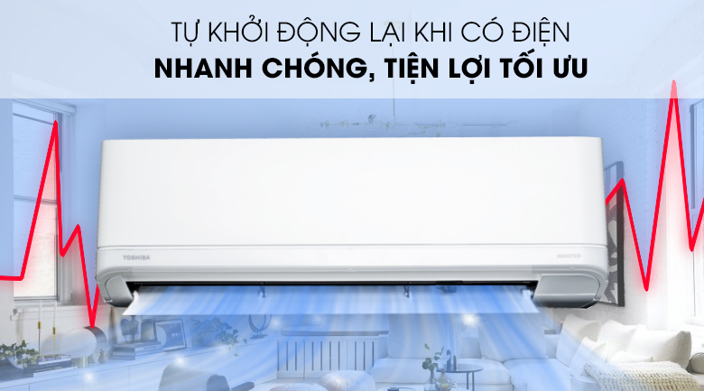 Máy lạnh Toshiba Inverter 1.5 HP RAS-H13J2KCVRG-V