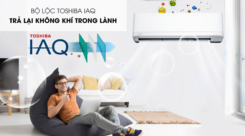 Máy lạnh Toshiba Inverter 2 HP RAS-H18J2KCVRG-V