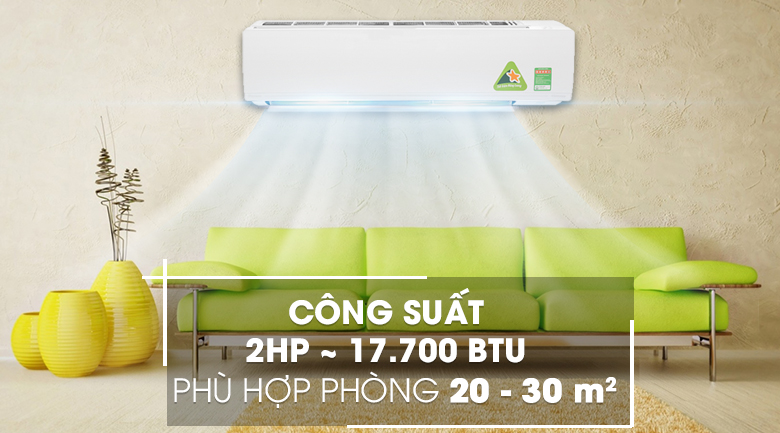 Điều hòa Daikin Inverter 17700 BTU FTKC50UVMV