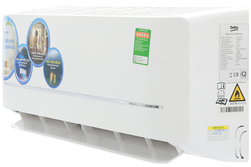 Máy lạnh 2 chiều Beko Inverter 1.0 HP RSVH09VS giá rẻ