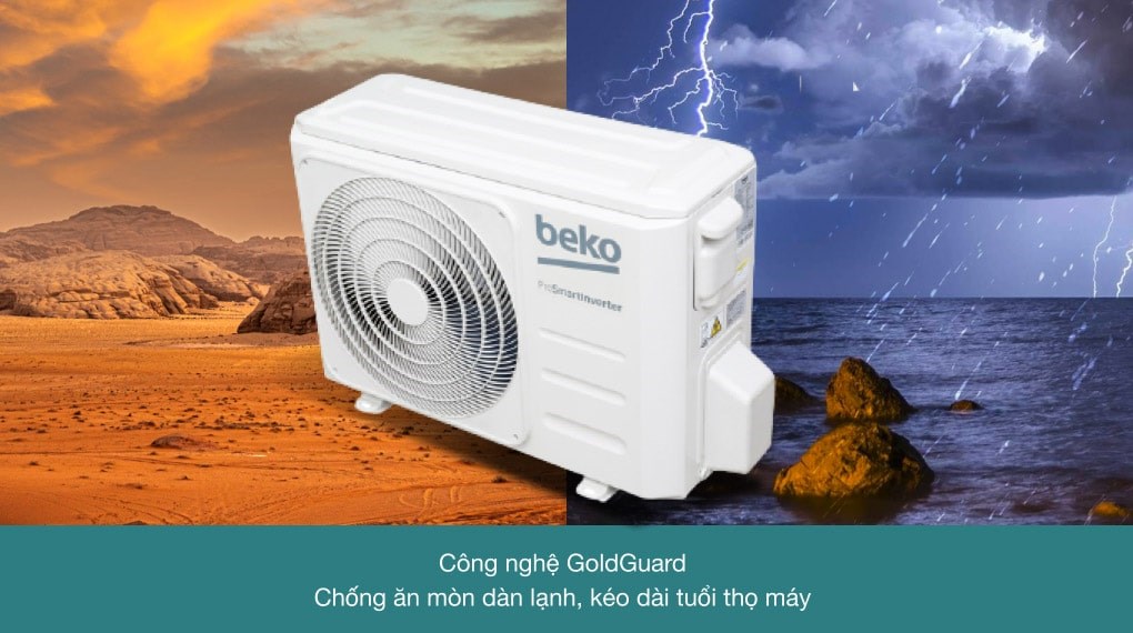 Điều hòa 2 chiều Beko Inverter 12000 BTU RSVH12VS