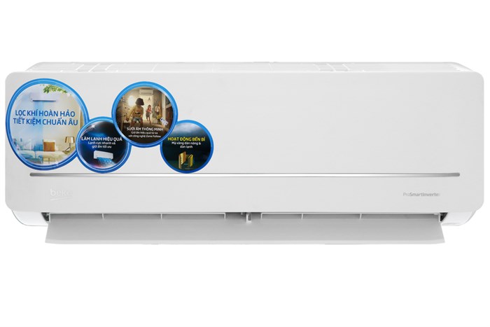 Điều hòa 2 chiều Beko Inverter 12000 BTU RSVH12VS Màu Trắng