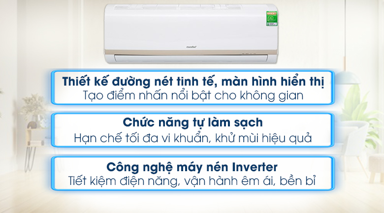 Máy lạnh Comfee Inverter 1 HP SIRIUS-9ED - 20