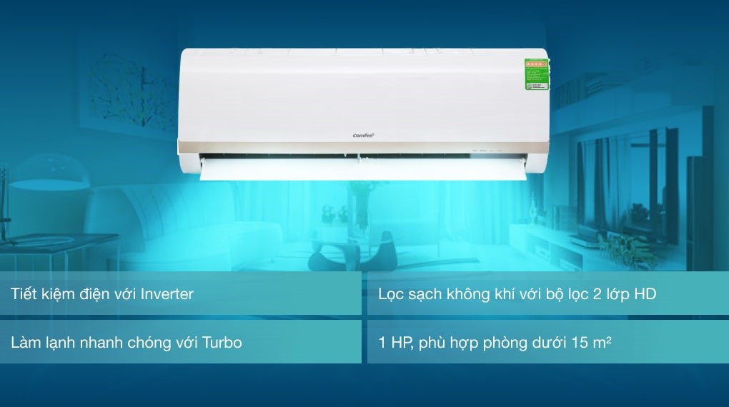 Máy lạnh Comfee Inverter 1 HP SIRIUS-9ED